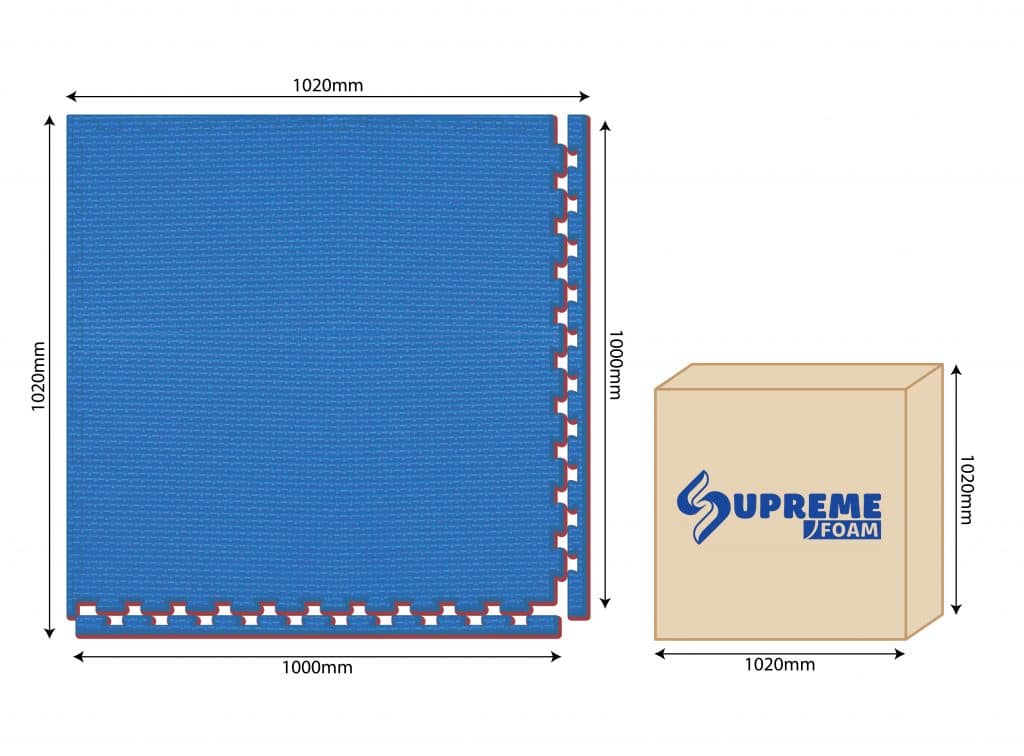 Karate Flooring Mat SP2100(20mm)CRS / SP2100(20mm)TTM Supreme EVA